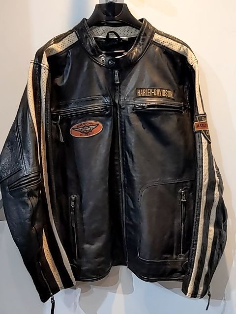 HARLEY DAVIDSON Cafe Racer Leather JACKET, 3XL – Re-Rides Moto Gear