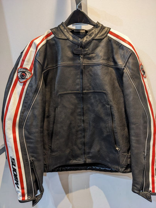 SUOMY Cafe Racer Leather JACKET, MED