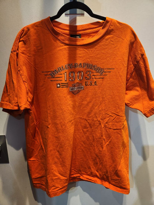 HARLEY DAVIDSON T Shirt Textile SHIRT, XL