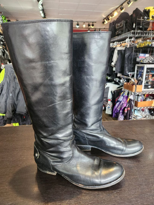 FRYE Melissa Equestrian Leather FOOTWEAR, 40