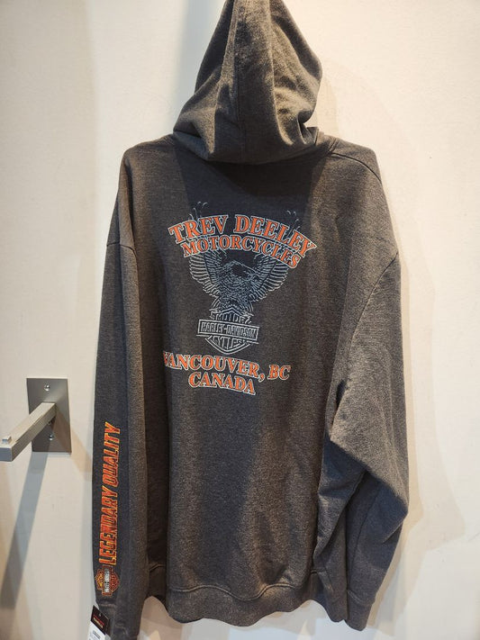 HARLEY DAVIDSON Zip Front Textile HOODIE, 5XL