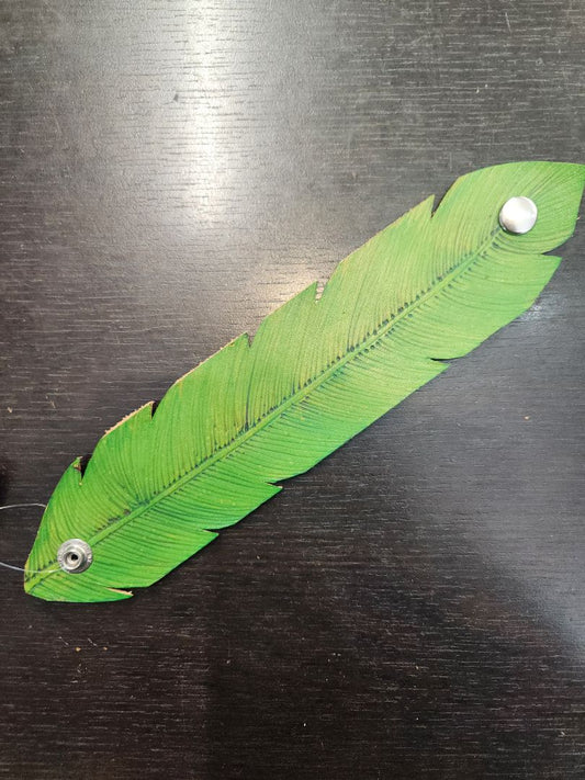 HANDMADE Wristband Leather ACCESSORY, 7.5"