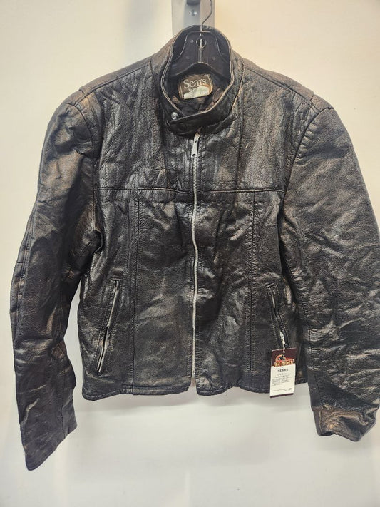 SEARS Cafe Racer Leather JACKET, LRG