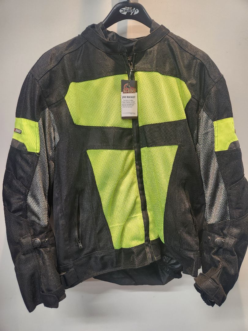 JOE ROCKET Summer Riding Mesh Textile JACKET, XXL – Re-Rides Moto Gear