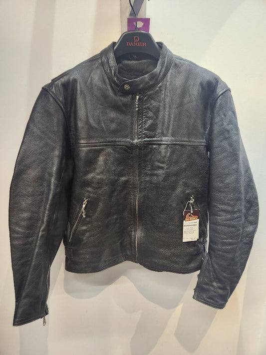 ROADKROME Cafe Racer Leather JACKET, XL