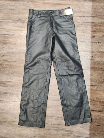 NORTHBOUND LEATHER Police Style Leather PANTS, 28