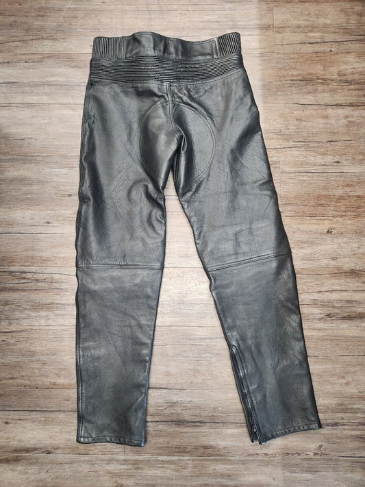 TUTT Vintage Moto Leather PANTS, 34