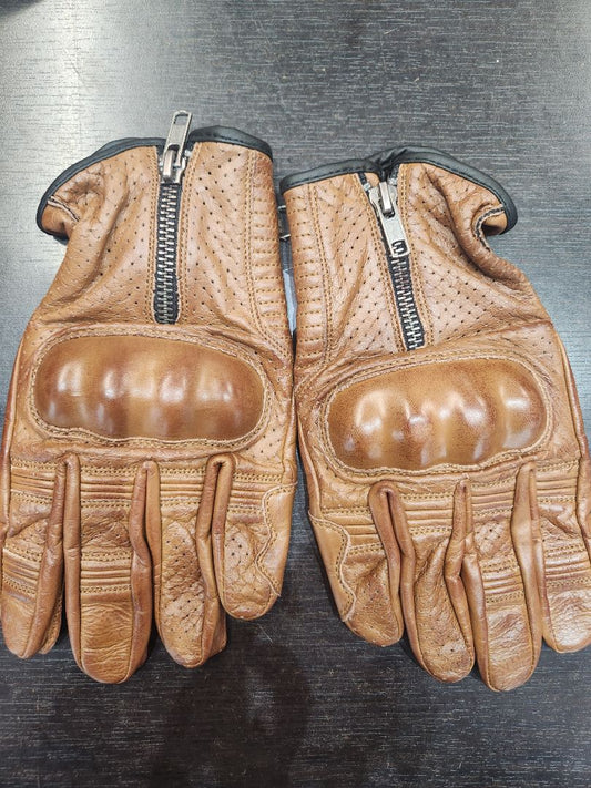 BY CITY Amsterdam Perforated Leather GLOVES, XL