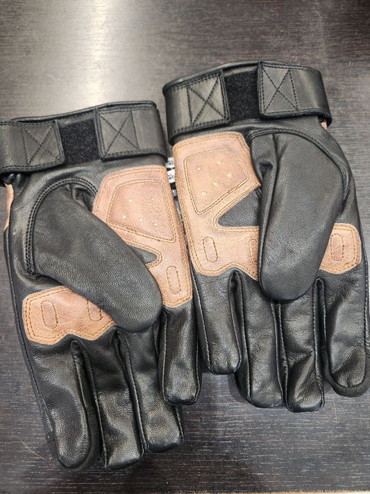 HELSTONS Glory Leather GLOVES, MED