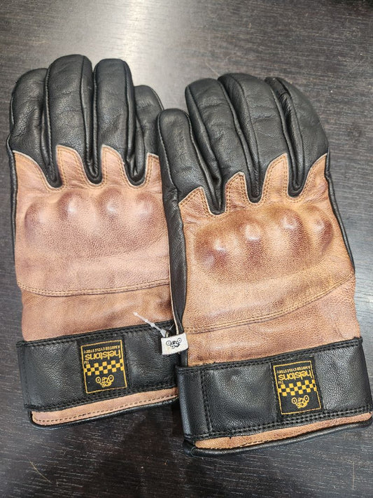HELSTONS Glory Leather GLOVES, MED
