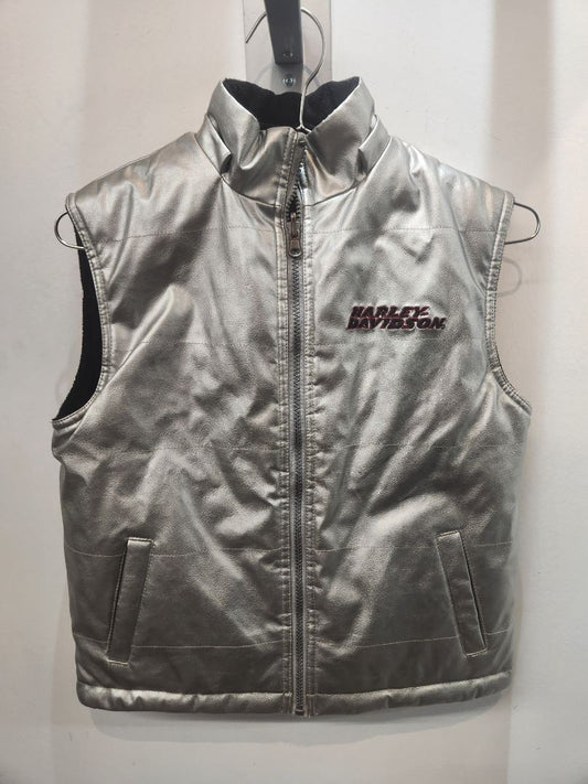 HARLEY DAVIDSON Reversible Mixed Material VEST, SM
