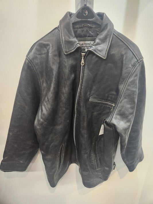 4 YOU Fashion Leather JACKET, MED