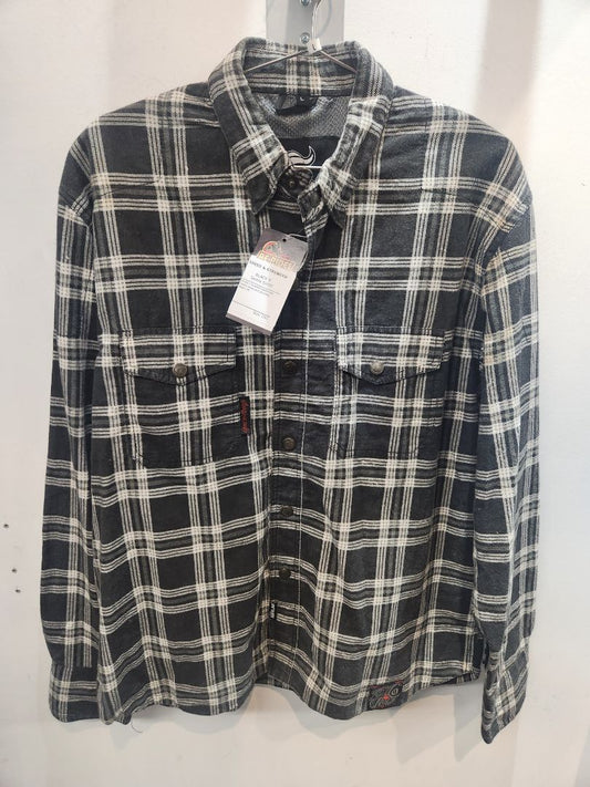 SPEED & STRENGTH BLACK 9 Textile SHIRT, LRG