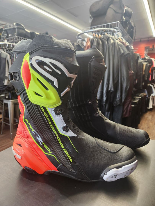 ALPINESTARS Supertech R Leather FOOTWEAR, 44
