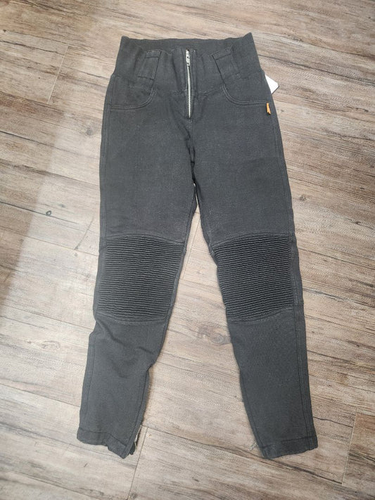 MOTOGIRL Ribbed Leggings Textile PANTS, 38