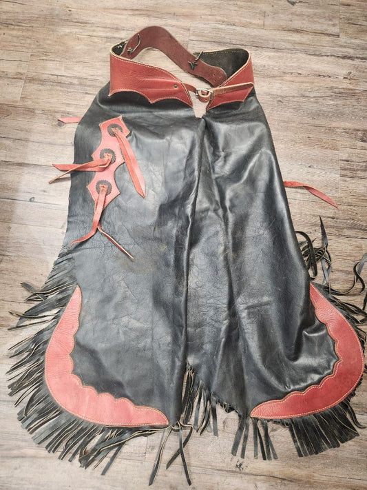 CUSTOM Western Leather CHAPS, 24