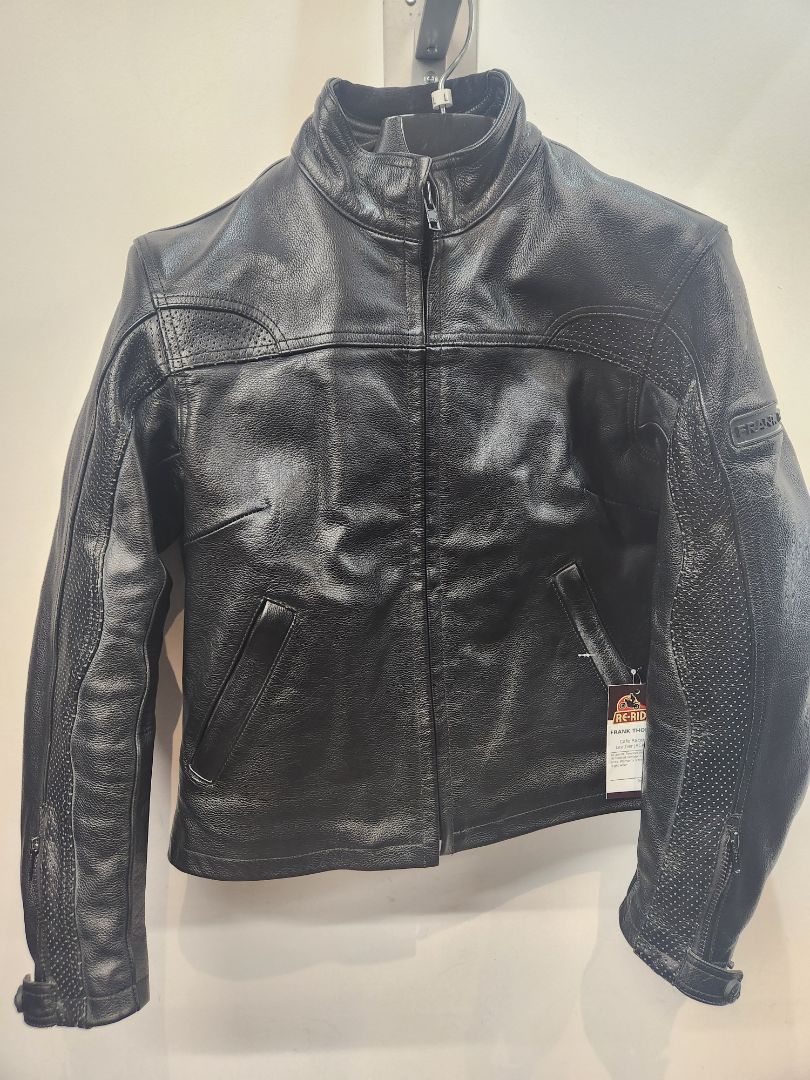 frank thomas motorcycle gear FRANK THOMAS Cafe Racer Leather JACKET, LRG – Re-Rides Moto Gear