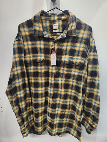 LEVI'S Longsleeve Button Up Textile SHIRT, XL