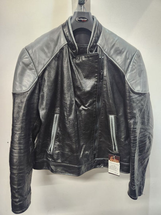 ORIGINAL LEATHER FACTORY Euro Biker Leather JACKET, XL