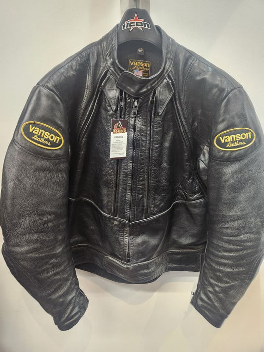 VANSON Racing Leather JACKET, 3XL