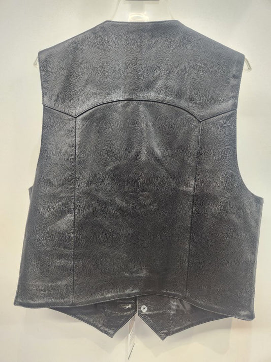 ROPER Western Leather VEST, LRG