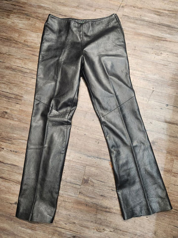 DANIER Fashion Leather PANTS, 30