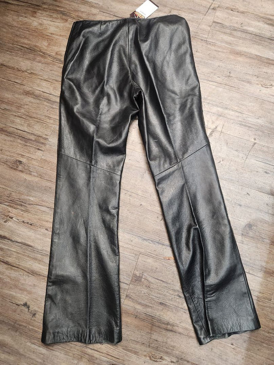 DANIER Fashion Leather PANTS, 30