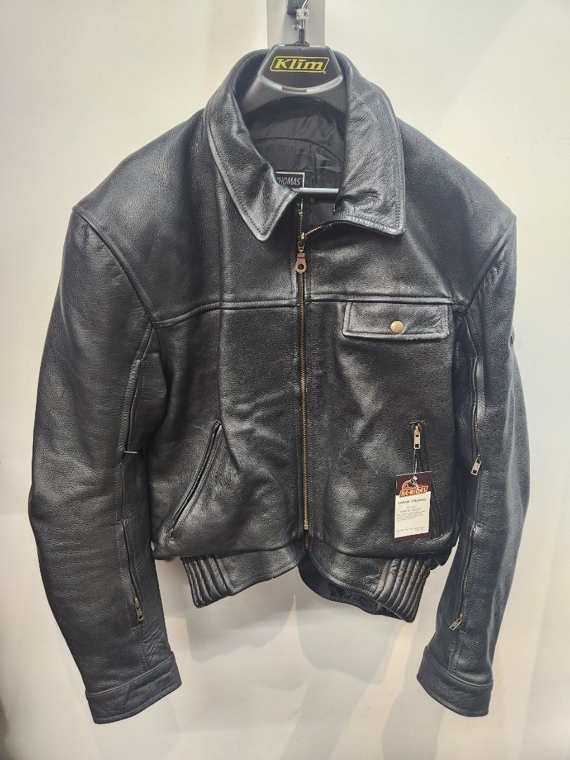 frank thomas motorcycle gear FRANK THOMAS Riding Leather JACKET, XL – Re-Rides Moto Gear