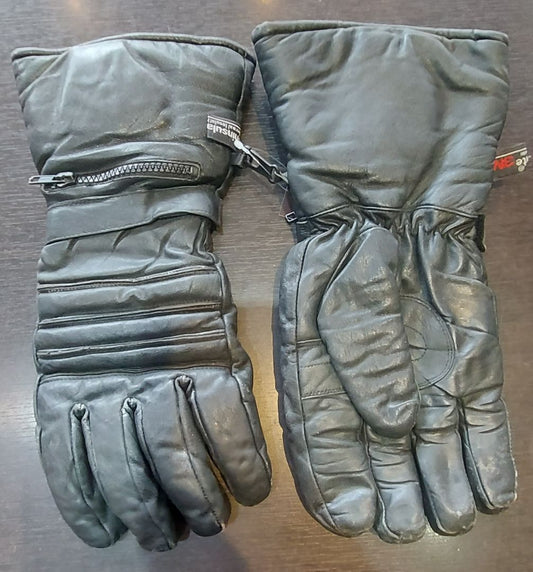 UNBRANDED Winter Gauntlet Leather GLOVES, 3XL