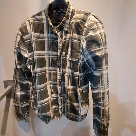 MILWAUKEE Riding Shirt Denim SHIRT, MED