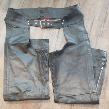 GENUINE Riding Leather CHAPS, 22