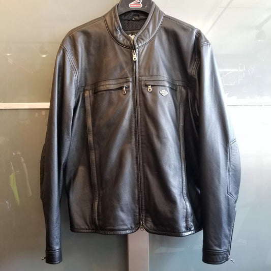 HARLEY DAVIDSON Cafe Racer Leather JACKET, LRG