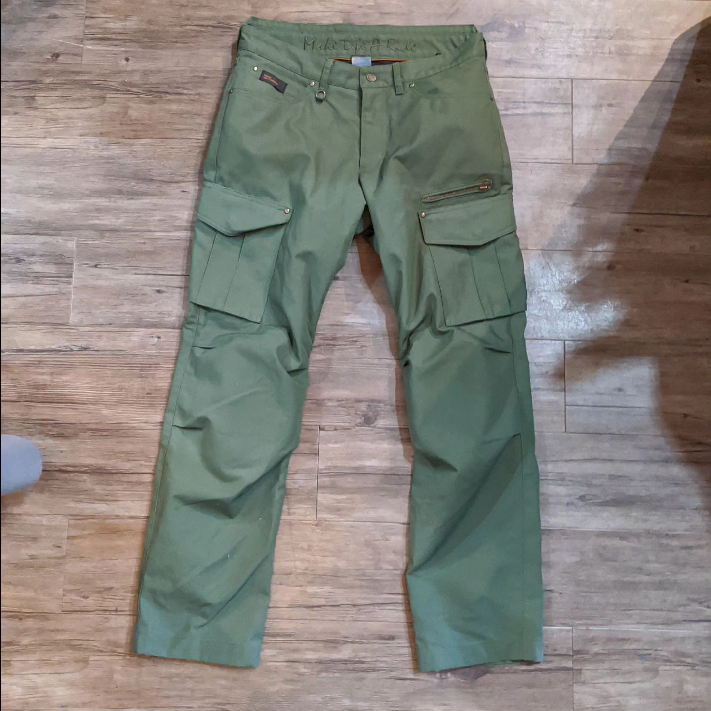 BMW Pure Rider Cargo Riding Jeans Textile PANTS, 32 – Re-Rides