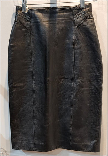 PCFL A Line Leather SKIRT, 26