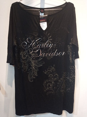 HARLEY DAVIDSON T Shirt Textile SHIRT, XXL