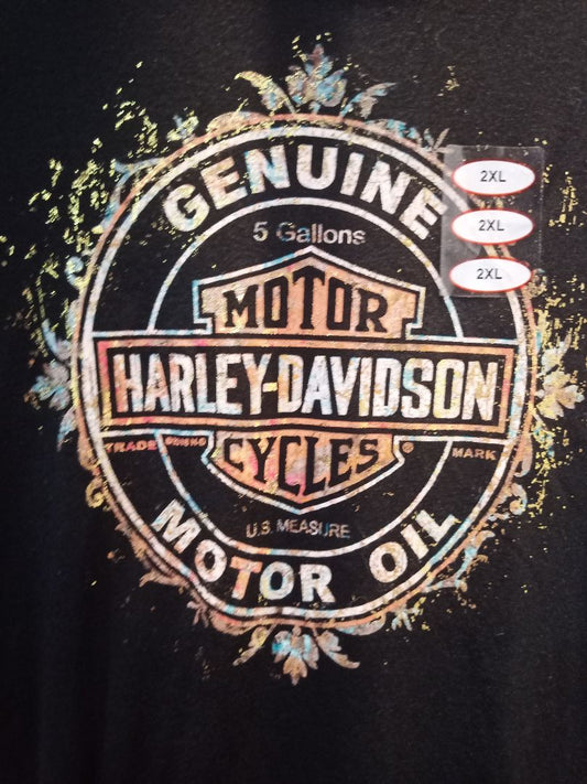 HARLEY DAVIDSON T Shirt Textile SHIRT, XXL