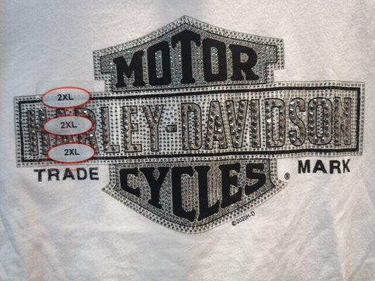 HARLEY DAVIDSON T Shirt Textile SHIRT, XXL