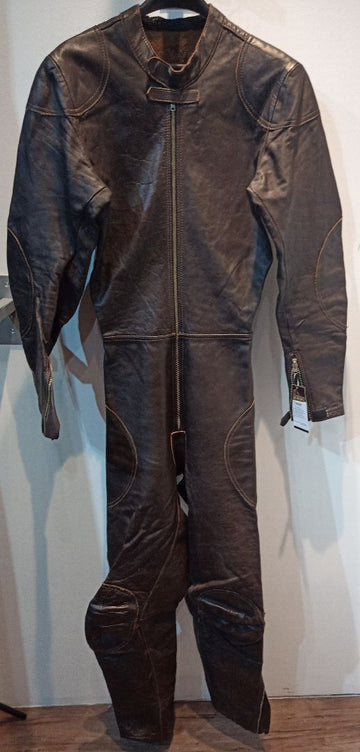 TREEN One Piece Leather RACE SUIT, MED