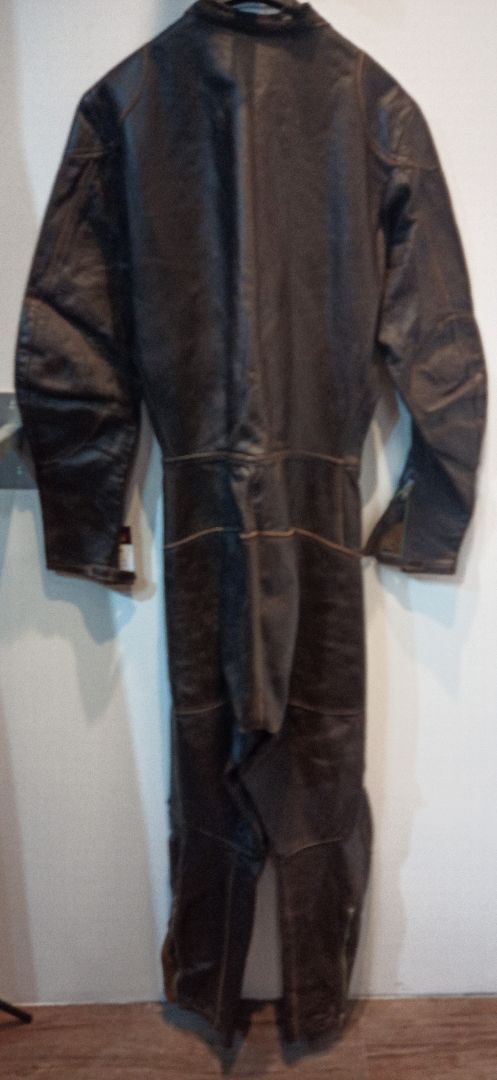 TREEN One Piece Leather RACE SUIT, MED