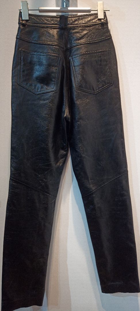 DANIER 5 Pocket Jean Leather PANTS, 24