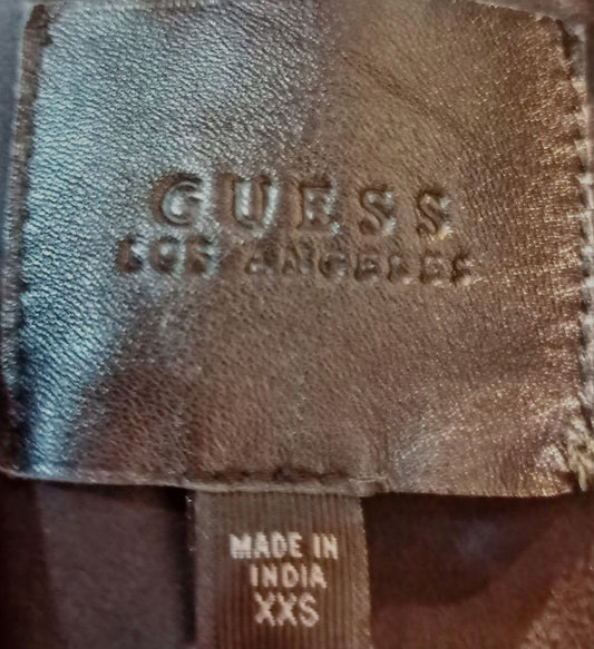 GUESS Western Leather SHIRT, XXS
