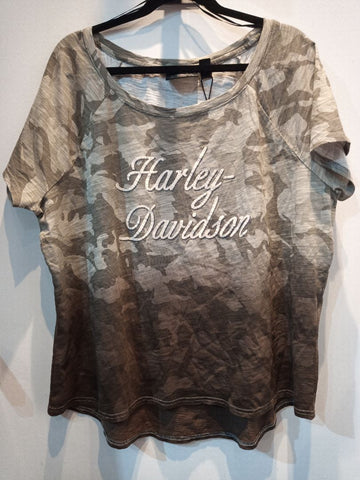 HARLEY DAVIDSON T Shirt Textile SHIRT, XXL