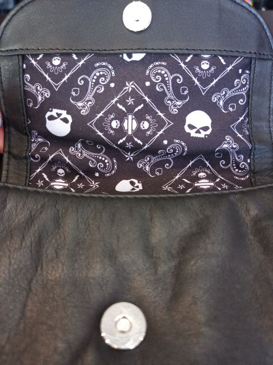 HARLEY DAVIDSON Purse Vegan Leather BAGGAGE