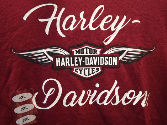 HARLEY DAVIDSON T Shirt Textile SHIRT, 2XL