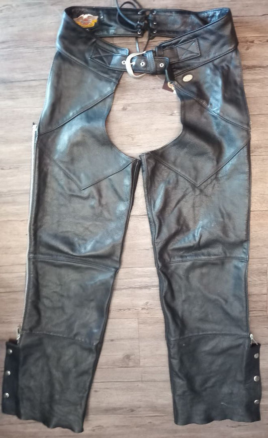 HARLEY DAVIDSON Classic Leather CHAPS, 26