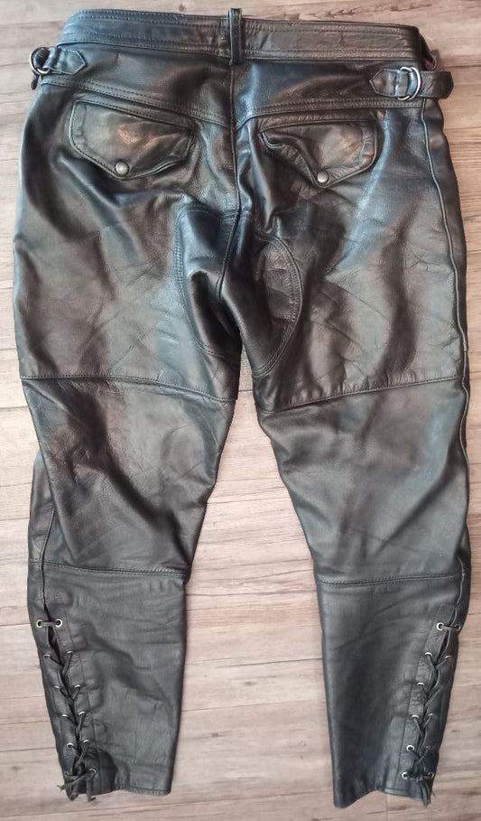 LOUIS Riding Leather PANTS, 34