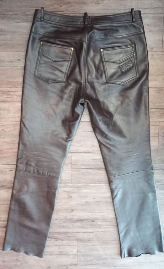 IXS 5 Pocket Jean Leather PANTS, 34