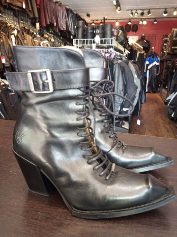 FLUEVOG Cubist Cupcake Leather FOOTWEAR, 36.5