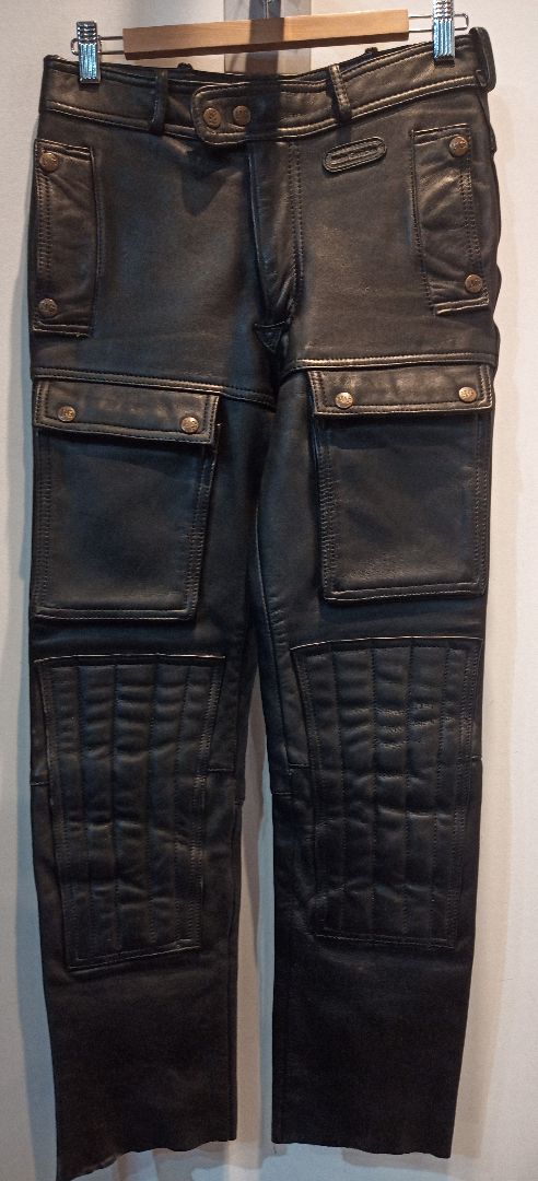 HEIN GERICKE Riding Cargo Leather PANTS, 28