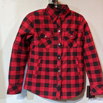 UNIK Plaid Flannel RIDING Shirts, Abrasion-Resistant Fabric plus armor |  Women's Fit | NEW  Jackets-Riding-Shirts, XXL
